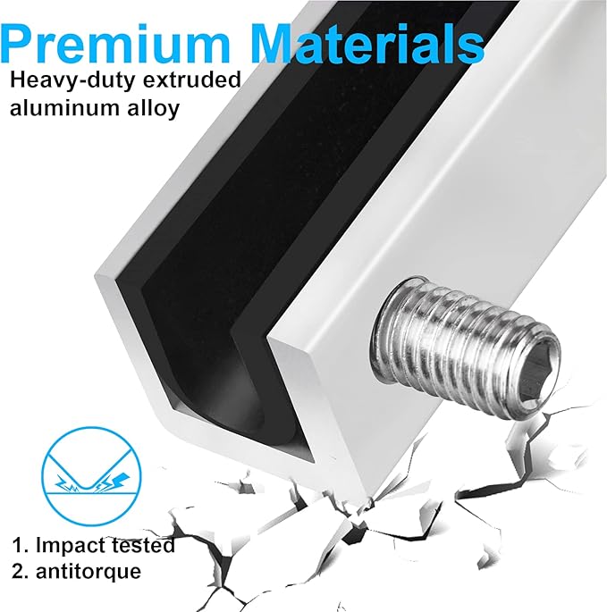 Window Locks, 4 Sets Sliding Security Window Lock with Key for Vertical & Horizontal Sliding Windows & Sliding Doors, Adjustable Window Locks Security Window Stoppers for Patio Bedroom Home and Office