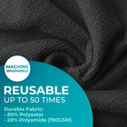 200 Pack Microfiber Cleaning Cloth Roll - Tear Away Reusable Paper Towels Washable, 11.8" Ultra Absorbent Cleaning Supplies for Housekeeping, Cleaning Rags Microfiber Towel, Lint Free Cloth Value Pack