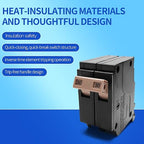 C220 2-Pole 20-Amp Circuit Breaker, Type C3/4-Inch Plug-On Molded Case Circuit Breaker, Thermal Magnetic Protection, 10 KAIC, 120/240V, Fit for fit for Load Centers