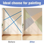 20 Rolls Blue Painters Tape 1 Inch Wide 0.94In x 1100 Total Yards Bulk Blue Masking Tape, Heat Resistant Washi Tape for Wall Painting DIY Projects, Sharp Lines