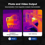 MILESEEY TR256i Thermal Imaging Camera for Android, 512×384 Super Resolution (256×192 Native IR) Infrared Camera, Smartphone Thermal Imager, 5°F~1112°F for Electrical, Building, HVAC Detection