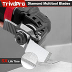 15pcs Grout Remover Tool Carbide Oscillating Multi Tool Blades Diamond Grout Removal Blade Tools for Tile, Concrete, Masonry, Cleaning Mortar