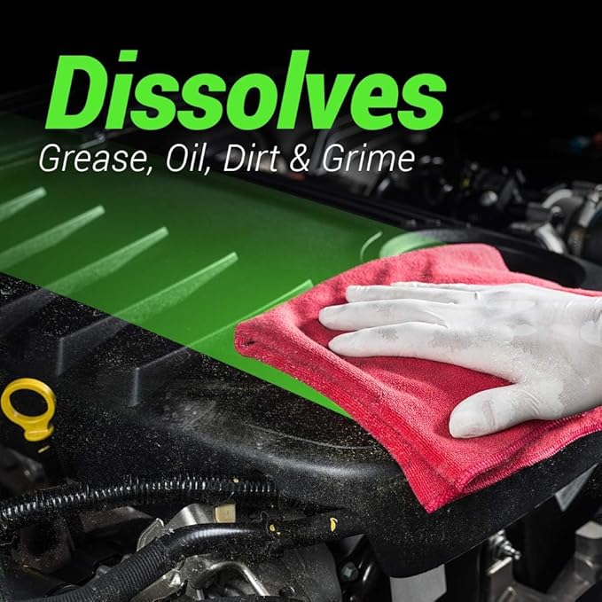 Fuller Brush 2X Power Fulsol Degreaser - Powerful Multi-Surface Degreaser Concentrate - All Purpose Oil, Grease & Grime Cleaner For Bike, Automotive, Grill, Bathroom & Kitchen