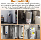 QQZ C3 Piezo Lgnitor Assembly 9003410, for Reliance Water Heater