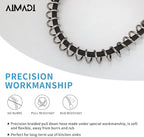 Kitchen Faucet Black AIMADI Black and Brushed Nickel Kitchen Faucet with Pull Down Sprayer,Single Handle Faucet for Kitchen Sink with LED Light