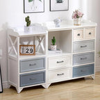 10 Pack 3 Inch(76mm) Hole Center Modern Matte Dark Gunmetal Gray Cabinet Pull Handle Timeless Vanity Drawer Pull Handle Classic Cabinet Hardware for Kitchen Bathroom, Screws Included, Gray(3x10)