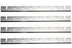 HSS Planer Blades for DW733 12-1/2-Inch (DW7332) Heat Treated, Double Sided HSS Planer Knives Replace DeWalt DW 7332, Set of 4 Replacement