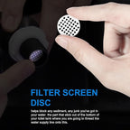 Flush Toilet Piston Replacement Parts C-100500-K Flush Valve Cartridge Assembly, for 500, 501, 501A, 501B, 503, 504 Series & M-101526-F3, M-101526-F4 Tank System Pressure Assist Repair Kit