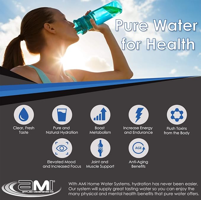 APPLIED MEMBRANES INC pH Neutralization Water Filter Cartridge | Calcite Filter to Raise Alkalinity of Low pH Water | Standard 4.5" x 10" Size fits 10 Inch Filter Housing | H-F4210CALCITE (4.5x10))