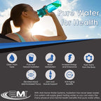 APPLIED MEMBRANES INC pH Neutralization Water Filter Cartridge | Calcite Filter to Raise Alkalinity of Low pH Water | 20" Standard Size Fits 20” Standard Filter Housing | H-F2520CALCITE (20" Standard)