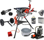 Toledo Pipe 300 15682 Complete Pipe Threading Machine, 38 RPM, Aftermarket 811A compatible with RIDGID 300 T2 418 with 918 Groover