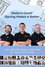 iSpring SGS-Tested Lead Removal Whole House Water Filter System, Reduces Sediments, Chlorine, and up to 99% Lead, Model: WGB32B-CPB, Pack of 1