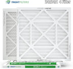 24x24x1 Air Filter 4 Pack, MERV 8 Pleated Dust Defense Air Filters Replacement Air Conditioner HVAC AC Furnace Filter, Durable and Lightweight