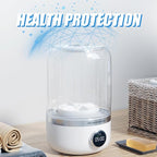 Mini portable washing machine, 1.2L small washing machine, can be used for underwear, socks, saliva towels, suitable for apartments, hotels, and travel.(5.1 * 8.3in)