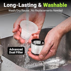 Cordless Car Vacuum Cleaner, 36000PA High Power Suction, 120W Portable Handheld Vacuum with 2×3.0Ah Batteries, Multi-Nozzle Air Duster for Car, Home, Office, Pet Hair