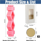 Magoog Washer Door Prop, Front Load Washer Door Prop, Keep Front Load Washer Door Open and Dry to Prevent Damping, Upgraded Longer Door Prop for Front Load Washing Machines