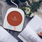 VOBAGA Coffee Warmer & Mug Warmer for Home Office Home Desk Gift Use, 20w Electric Cup Beverage Warmer Plate with 3 Temperature Settings for Tea, Water, Cocoa, Soup with Auto Shut Off After 4 Hours