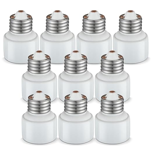 Porcelain Socket Extension Adapter - E26 to E26 Standard Medium Screw Bulb Socket Extender