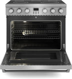 THOR Kitchen Professional 36-Inch Electric Range in Stainless Steel - Model ARE36