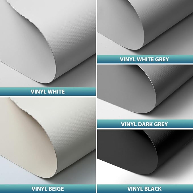 SmartWings Motorized Smart Blinds with Remote, Custom Automatic 100% Blackout Roller Shade Compatible with Alexa/Homekit/Google, Electric Smart Blinds for Indoor Windows, Multi-Color Samples