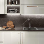 COTYKILEY 6 Pack 10 Inch(256mm) Champagne Bronze Cabinet Handles Champagne Kitchen Cabinet Pulls Cabinet Door Handles Kitchen Cabinet Hardware Cupboard Drawer Pulls Dresser Handles