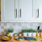 Asidrama 10 Pack 3.75 Inch(96mm) Matte Black Kitchen Cabinet Handles, Cabinet Pulls Kitchen Cabinet Hardware for Cupboard Drawer Pulls