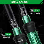 Split Beam Torque Wrench 1/2 Drive, 30-250 ft.lb Split Beam Torque Wrench, 1/2 Drive with Flexible Head, Suitable for Car, Motorcycle