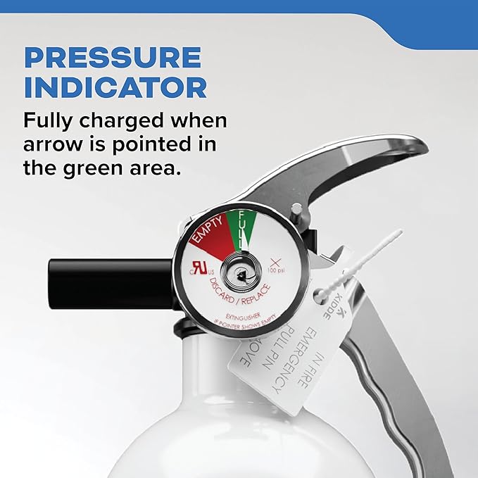 Kidde Fire Extinguisher for Boats, Single-Use 1A10BC, 2 Pack