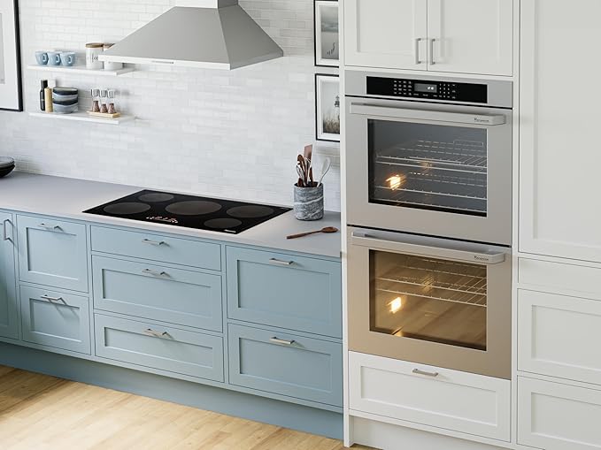 Rangaire RCI361S 36" Induction Cooktop, 10900W, 5 Burners, Built-in Stove Top, Booster & Timer, 9 Power Levels, Slide Touch Control, Child Safety Lock, 240V Hard Wire, Ceramic Surface