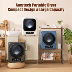 Auertech 12lbs Portable Dryer for Apartment Laundry, Portable Clothes Dryer with 6 Drying Modes, LED Control Panel, Stainless Tub, Mini Compact Dryer for Apartment, RVs, Dorms
