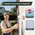 Waterproof Sealant 5 Gallon, ORIENTAL YUHONG Clear Acrylic Coating, UV Defense, High Flexibility Waterproof Adhesive for Roof, Concrete, Wall Indoor & Outdoor