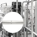 TAISHER 2PCS 304 Stainless Steel Pipe Fittings, 1/2" NPT Male Threaded, 10" Length Weld Nipple Cast Pipe