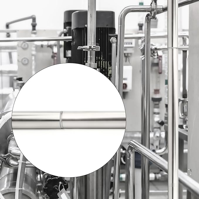 TAISHER 2PCS 304 Stainless Steel Pipe Fittings, 3/8" NPT Male Threaded, 12" Length Weld Nipple Cast Pipe