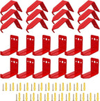 8Pack Fire Extinguisher Mount & Bracket Universal Fire Extinguisher Holder 20Lb Metal Hooks with Screws Wall Mounted Hanger
