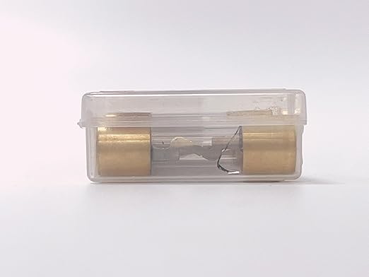 30A AGU Fuse 30 Amp Gold Plated Glass Inline Automobile Audio Fuses for Car Auto Stereo Amplifier Safety Power Protection 12V (Pack of 5 Pcs)