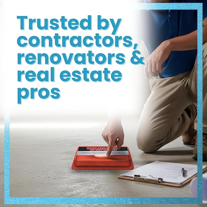 Moisture Test - Calcium Chloride Test Kit (100 Pack)