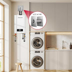 GASLAND 3.15" OD Stainless Steel Direct Vent Wall Thimble for Gas Tankless Water Heaters, Retractable Length from 4.7" to 7.0"