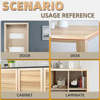 GSCIT Club Birch Edge Banding, 2 inch x 50ft roll of Veneer Edge Banding -Pre-glued Flexible, Real Wood Tape Banding for Cabinet Repair Furniture Restoration