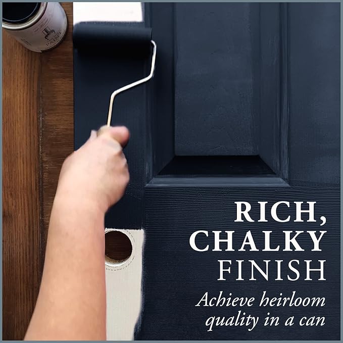 AMY HOWARD AT HOME Chalk-Based One Step Paint for Furniture, Cabinetry, Decor, Finish, and More | No Stripping, Sanding, or Priming | Dark Base | 16 Ounce | Lady Singing Blues