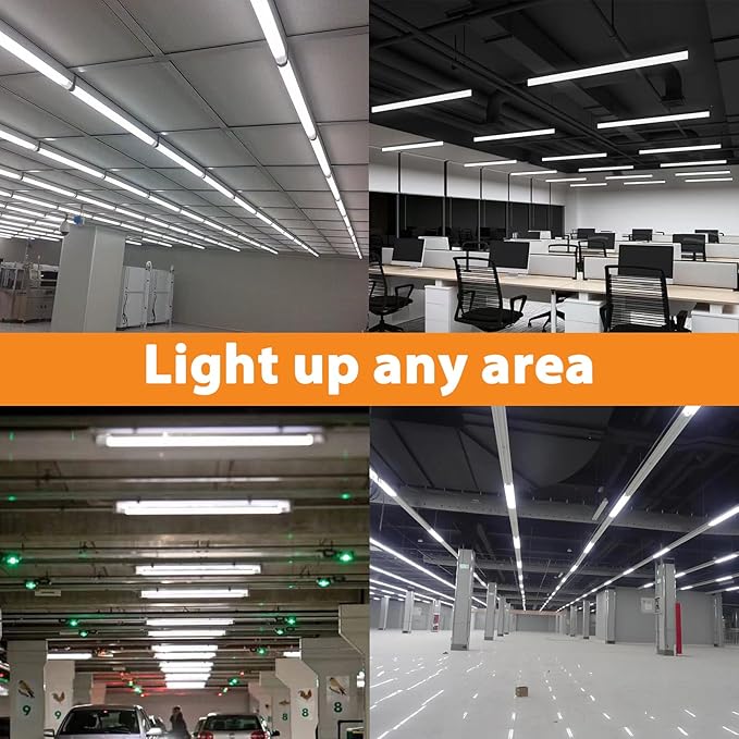 F15T8/DL 18 Inches T8 15 Watt Fluorescent Tube Compatible for Sylvania GE Eiko F15/T8/D Daylight 6500K G13 Bi-Pin Base 6 Count
