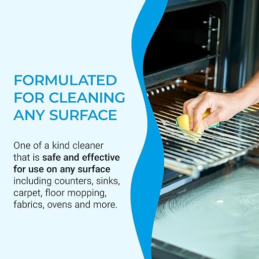 KINZUA ENVIRONMENTAL Eco-Zyme Multi-Purpose Enzyme Cleaner Concentrate, Professional Strength Concentrated All-Purpose Cleaner & Degreaser For Floor, Carpet, Kitchen, Concrete, Walls & More, 1 Gallon