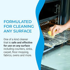 KINZUA ENVIRONMENTAL Eco-Zyme Multi-Purpose Enzyme Cleaner Concentrate, Professional Strength Concentrated All-Purpose Cleaner & Degreaser For Floor, Carpet, Kitchen, Concrete, Walls & More, 1 Gallon