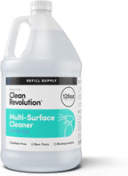 Clean Revolution Multi Surface Cleaner Refill Supply, Non-Toxic, Eco-Friendly & Plant-Based, Ready to Use, Spring Air, 128 Fl Oz (1 Gallon)