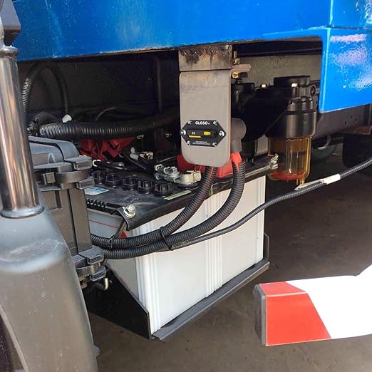 GLOSO Circuit Breaker 200A Marine Panel Mount Automotive RV E9F 90° (3/8" Stud, 200 Amp)