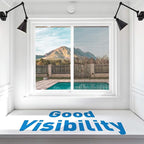 Window Screen Replacement Kit, 36"W × 90"L Durable Polyester Adjustable Screen Mesh with Retainer Spline (32ft) for DIY Project Window Screen Door Screen Replacement & Repair, Grey