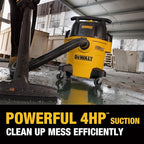 DEWALT Stealthsonic Shop Vacuum Wet and Dry, 5 Gal 4 HP Ultra-Quiet Vacuum Cleaner with Complete Accessory Kit and 6 Bonus Dust Bages - Ideal for Home, Jobsite, Workshop, Garage, Car DXV05P-QTA