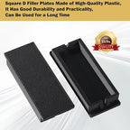 Breaker Cover Plate for Schneider Electric Squared D by Filler Plates HOMFPCP Circuit Breaker Cover 1 inch 6-Pack