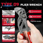 38Pcs Tools Set Packaged with Heavy-duty Tool Box, Include Screwdriver Bits, Nut Driver, Mini Ratchet Wrech, Quick change adapter,Tape Measure,Pliers Wrench and Bit Holder for Home Repairs