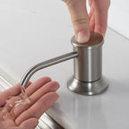 KRAUS Kitchen Soap and Lotion Dispenser in Spot Free Stainless Steel, KSD-80SFS