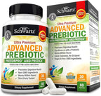 Prebiotics for Advanced Gut Health - Immune System Support & Dietary Fiber - Fuels Good Bacteria Growth to Promote Digestive Health - Gas & Digestion Support - Probiotics for Men & Women - 60 Capsules